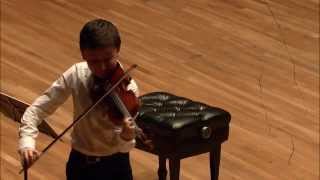 Daniel Lozakovitj -- Menuhin Competition 2014 - Junior Final Part 1.1