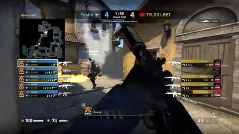 flusha fnatic vs. TYLOO Inferno DreamHack Masters Malmö 2019 POV DEMO