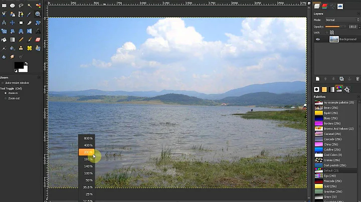 GIMP tutorial: Beginners' Guide ep39 - Tools - Zoom tool PART 2