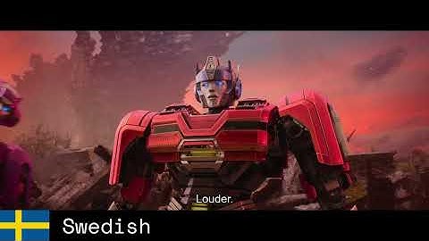 "Transform and Roll Out!" | Transformers One Multilanguage | 18 Languages