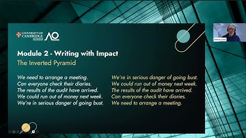 Compelling Communication Skills Webinar | January 2025 | University of Cambridge Online