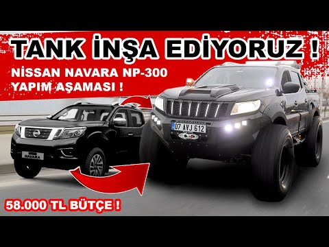 3 GÜNDE TANK İNŞA EDİYORUZ ! Nissan Navara NP-300 Yapım Aşaması !