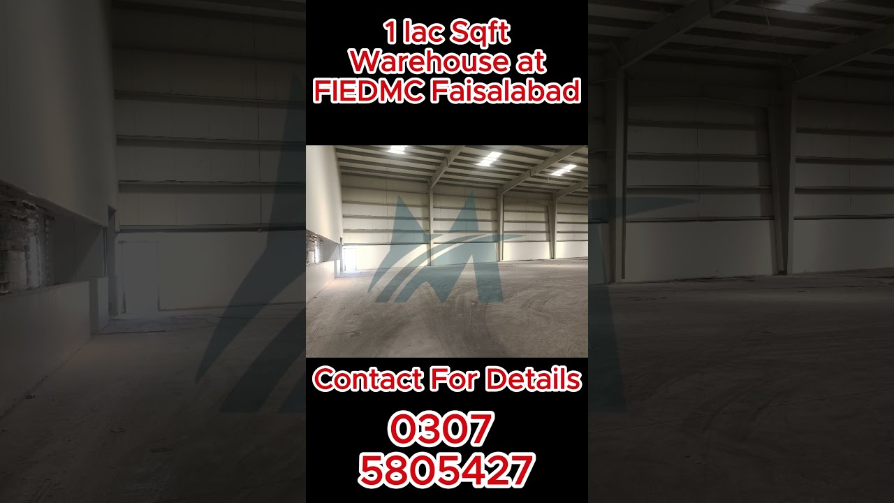1 Lac sqft Warehouse For Rent in FIEDMC | 