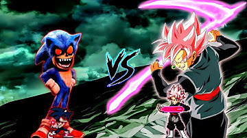 Sonic exe V3 OP (all form) VS Goku Black Purgation OP (all form) in Jump Force Mugen