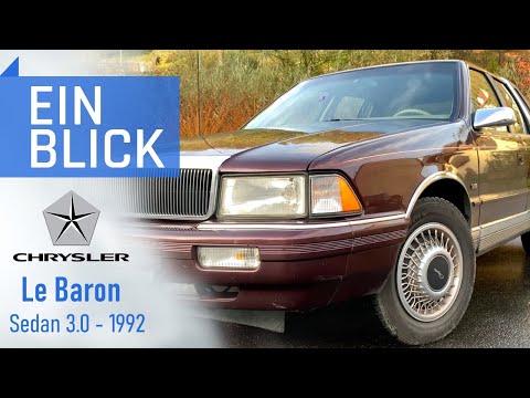 Chrysler Le Baron Sedan 3 0 Was Kann Der Mittelklasse Ami