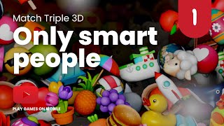 Mobile game for smart people : Match Triple 3D | Match Triple 3D Gameplay screenshot 5