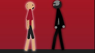 Stick nodes demon vs the man with upside down face (trevor henderson)