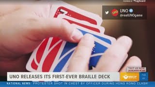 Mattel releases a braille version of UNO