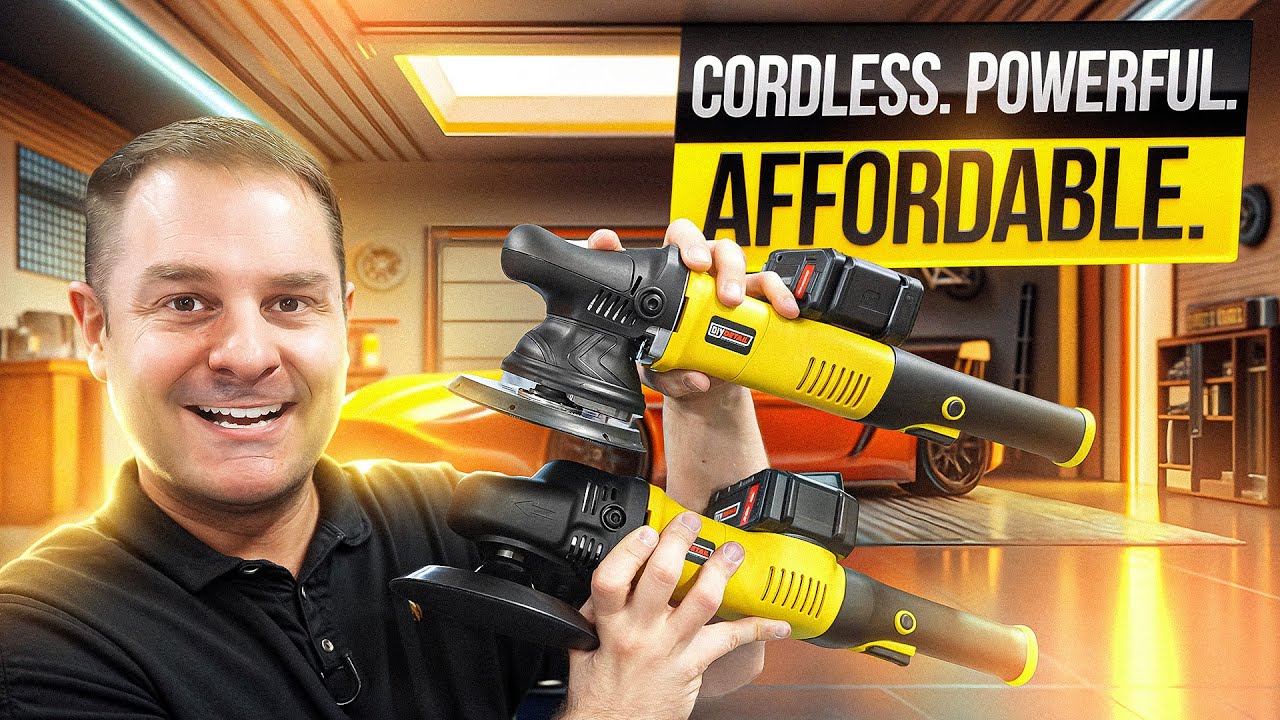 NEW DIY Detail Cordless Polishers Are HERE! 25mm DA & Rotary – Big Power, Low Price!