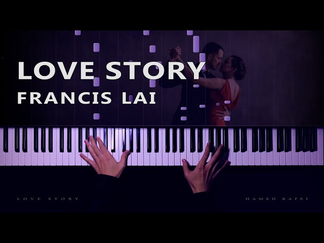 Piano tutorial - Love story by Francis Lai - Hamed Rafei class=