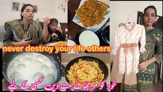 My Busy Daily Routine | Today I made everyone's favorite Rasmalai | Never destroy your life other... screenshot 2