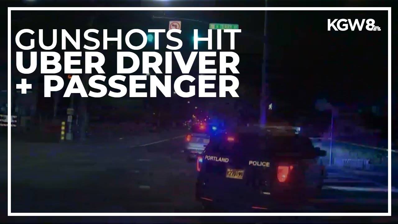 Uber driver injured, passenger killed in North Portland shooting - YouTube