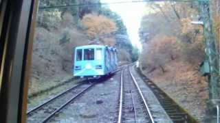 御岳山ケーブルカー20121202 DSCF3518.AVI