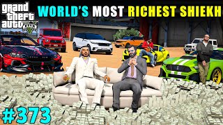 WORLD'S MOST RICHEST DUBAI SHEIKH MEET WITH MICHAEL | GTA V GAMEPLAY #373 | GTA 5
