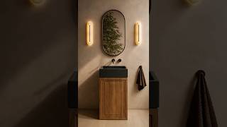 Where warmth meets modern design. #mozio #sanitaryware #vanity #bathroomdesign