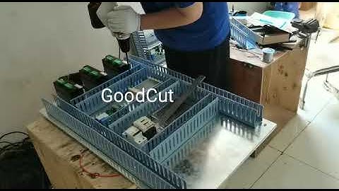 Jinan GoodCut Workers Seriously Install the CNC Router Control Box Video