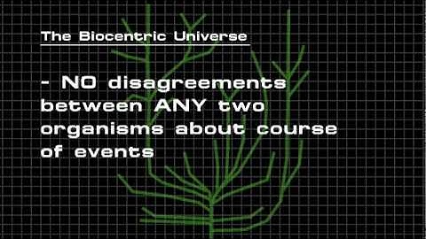 Biocentric Universe: Where Are The Aliens?