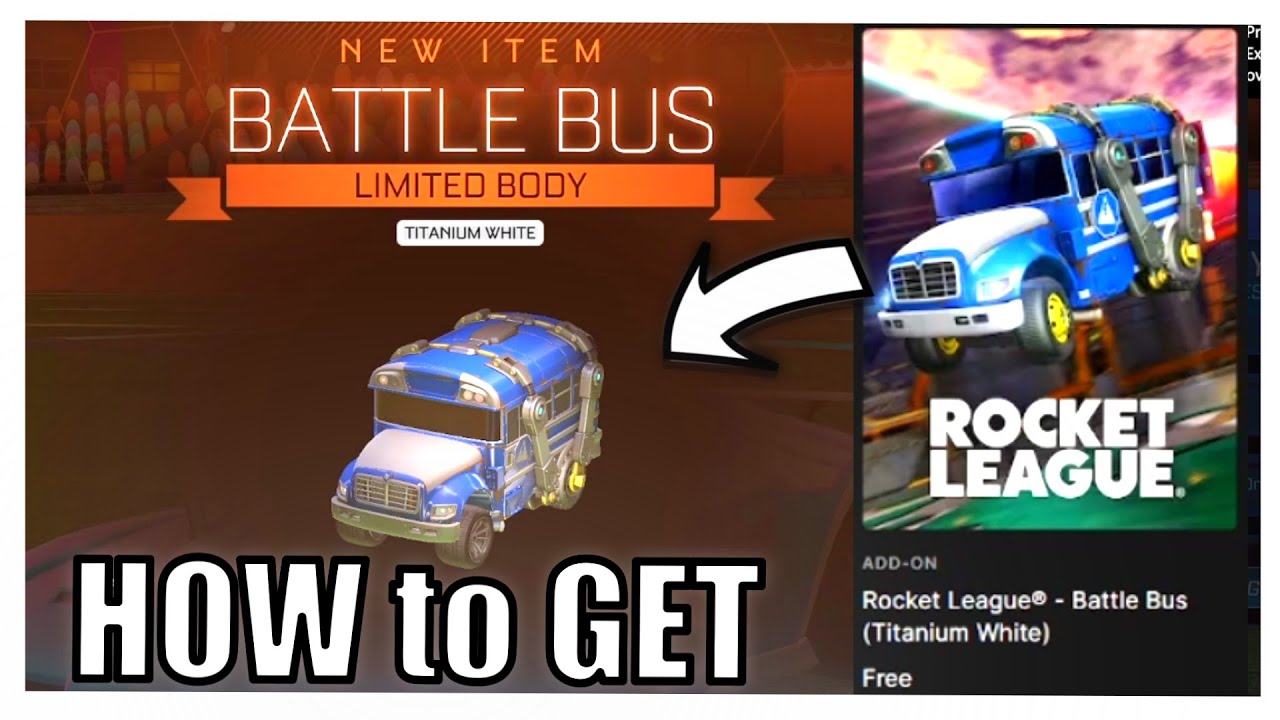 Rocket League - Battle Bus is a Silver Rank Tournament Champion 