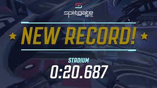 Splitgate Console Stadium Easy Top 3 Speedrun 20:687