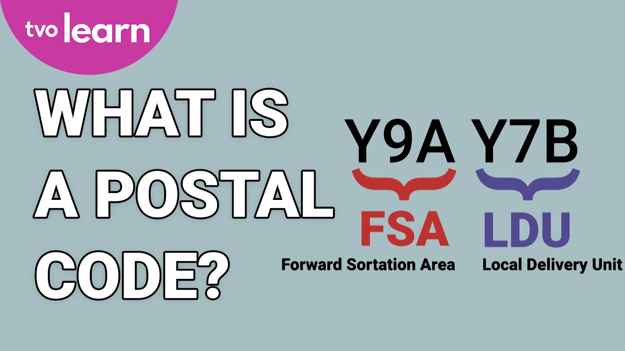 How to Read a Canadian Postal Code Explained 🇨🇦📬| TVO  Learn