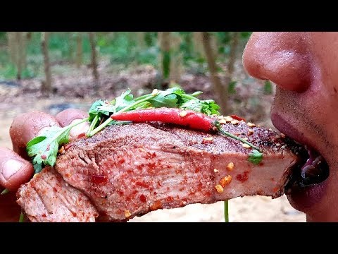 Sơn Dược ẩm thực : thịt bò nướng đá siêu cay
