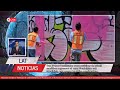 Jóvenes reparan mural 'Guadalajara es Mundialista' tras actos de vandalismo