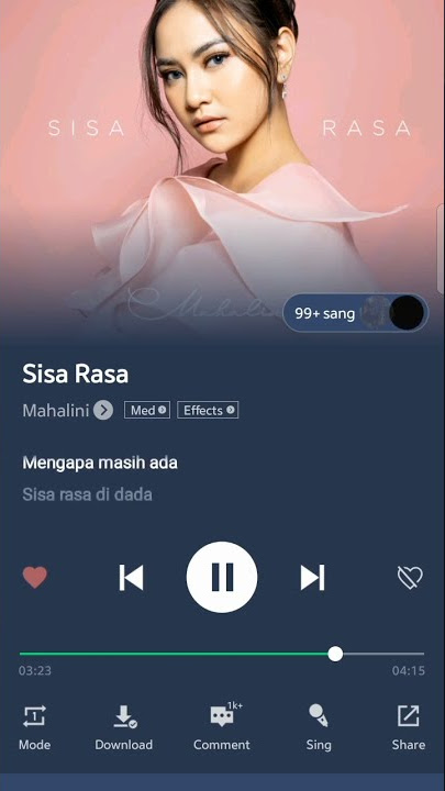 sisa rasa - mahalini