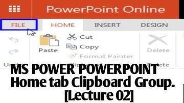 powerpoint clipboard group II how to use clipboard group all options II cut copy paste format panter
