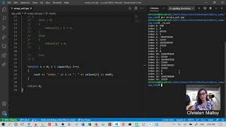 Partially filled Arrays Content