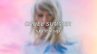 Taylor Swift - Cruel Summer | Speed Up Resimi