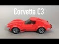 LEGO Chevrolet Corvette C3 instructions