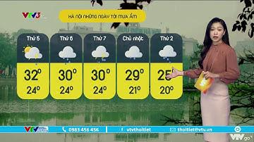 Bản tin thời tiết cà phê sáng 6/10/2022: Hà Nội những ngày tới mưa ẩm | VTVWDB