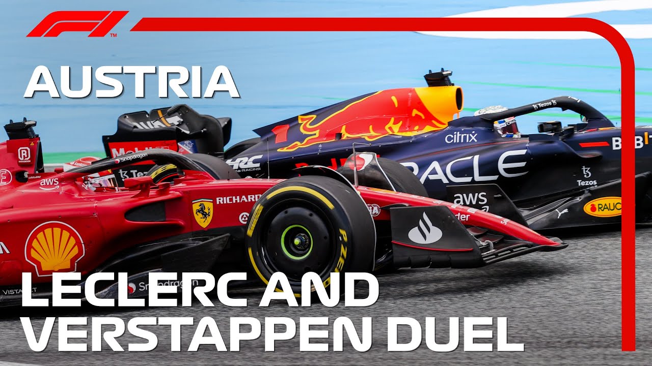 Charles Leclerc And Max Verstappen Duel In Austria! | 2022 Austrian Grand Prix