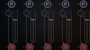 25 of the 28 Korg Gadgets AUv3 in AUM (all at once / individual)