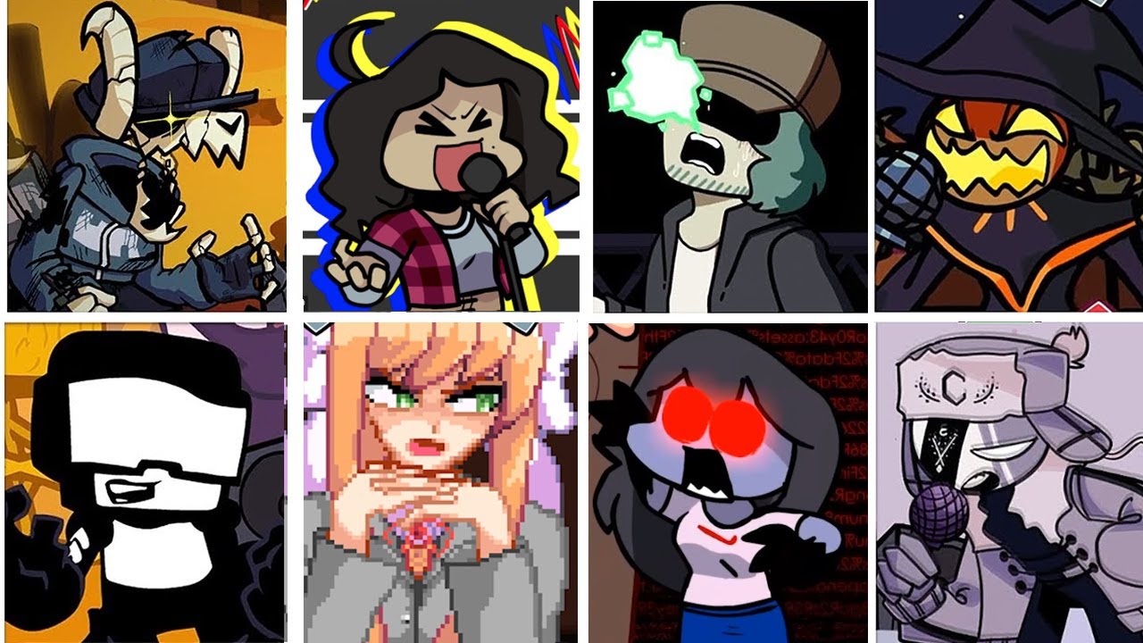 FNF MARX But - Different Characters Sing It (Everyone Sings MARX) - VS Sunday