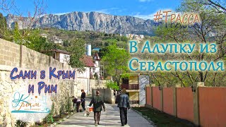 Сами в Крым - на машине из Севастополя в Алупку