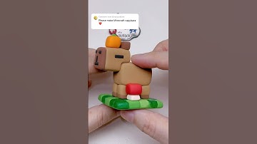 Minecraft Capybara #clay #clayart #capybara #minecraft #shorts