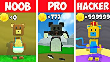 Super Bear Adventure NOOB vs PRO vs HACKER