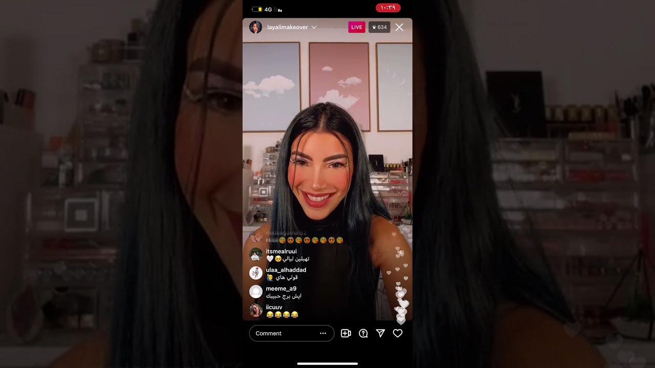 بث ليالي ميك اوفر | تتكلم عن قانون الجذب