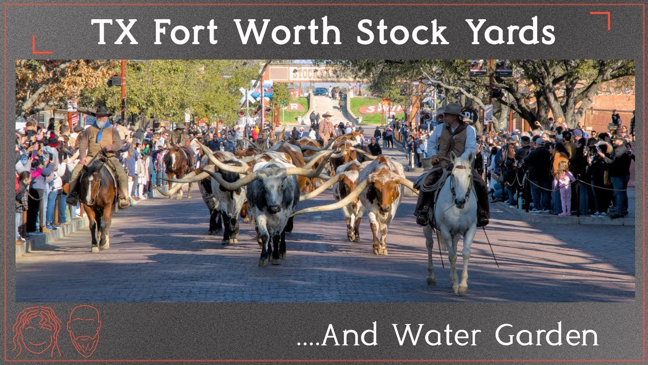 016 TX Fort Worth: Photography at The Stockyards And Water Garden