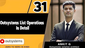Master OutSystems List Operations | Complete Guide for Low-Code Developers (Ep. 31)