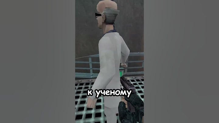 Этого ученого можно спасти в Half-Life