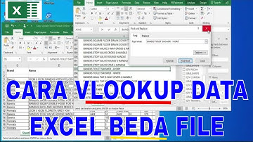 Cara Vlookup Data Excel Beda File