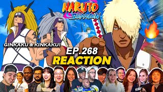 Kinkaku & Ginkaku!🔥 - Battleground! - Shippuden 268 Reaction Mashup ナルト 疾風伝 海外の反応