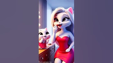 Cute cat modeling😻🙀 #shorts#cat#cartoon#funny#aiCartoon#animation#shortsfeed#cutecat#CatCartoon750