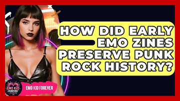 How Did Early Emo Zines Preserve Punk Rock History? - Emo Kid Forever