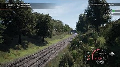 Eurostar ICE3 passing at 110mph