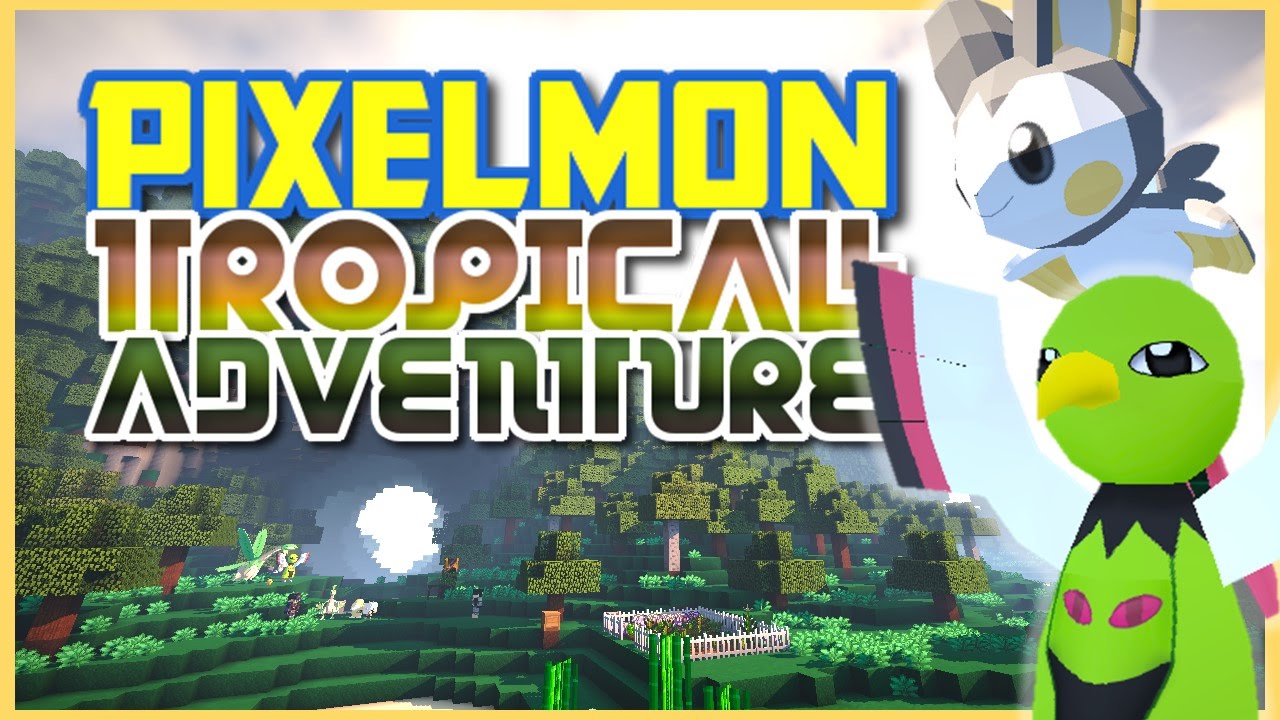 Pixelmon 4.0.6 Tropical Adventure! ► (Minecraft Pixelmon Tropical Roleplay!) Helping Jungle Pokemon!