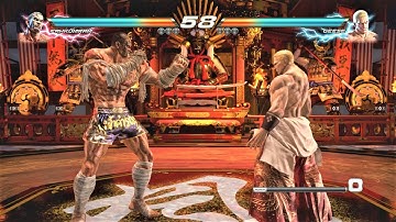 Fahkumram vs Geese Howard (Hardest AI) - TEKKEN 7 Arcade Mode