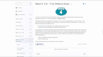Math 119 D2L Navigation